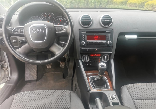 Audi A3 cena 38500 przebieg: 127250, rok produkcji 2011 z Legnica małe 106